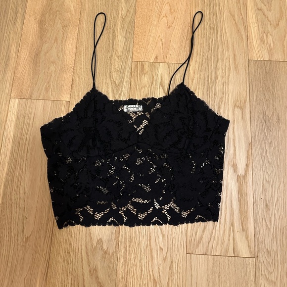 Free people lace crop tank top - Picture 2 of 4